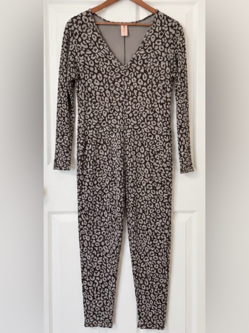 Smash + Tess Leopard-Print Jumpsuit